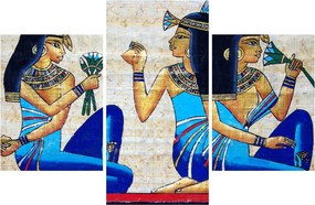 Tablou - Picturi egiptene (90x60 cm)