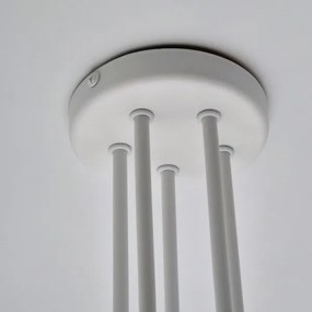 Lustră aplicată MATYLDA 5xE27/60W/230V alb