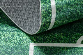 BAMBINO 51760 covor lavabil Teren, fotbal pentru copii anti-alunecare - verde
