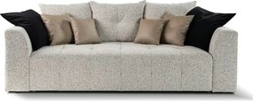 Canapea extensibila ROYAL IV, stofa bej deschis - Puente 06, 247x116x9