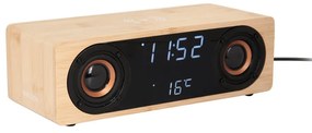 Radio cu ceas deșteptător digital cu încărcător wireless Classic BT – Karlsson