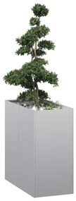 vidaXL Jardinieră 40x80x80 cm oțel galvanizat