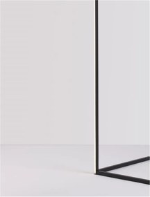 Lampadar LED design modern liniar V-LINE negru