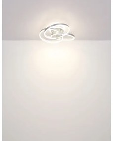 Plafonieră LED dimabilă Globo 67163-56 HERWIG LED/56W/230V + telecomandă