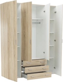 Dulap, 4 uşi, stejar sonoma, GWEN 70429