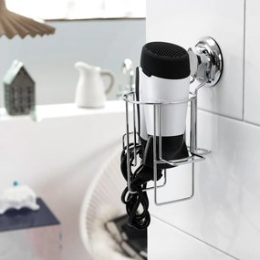 Suport pentru uscătorul de păr autoadeziv din metal Bestlock Bath – Compactor