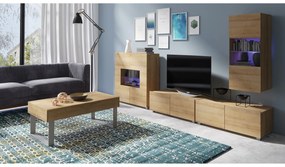 Mobilier living Calabria C22 (Stejar auriu) (fără iluminat). 1051684