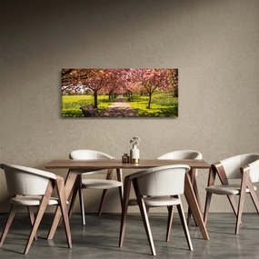 Tablou - livada cu cireși (120x50 cm)
