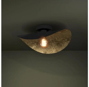 Plafonieră Eglo 390391 SACEDA 1xE27/40W/230V negru/auriu