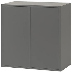 Boxie 2 uși dulap de perete 80x80x37 cm antracit