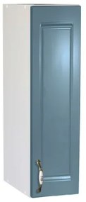 Corp superior 20 cu 1 usa Zebra MDF albastru drept
