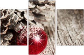 Tablou - Decorațiuni de Crăciun (90x60 cm)