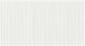 vidaXL Cortină din Dantelă cu perdele Alb 750 x 240 cm Poliester