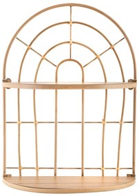 Raft în culoare naturală etajat din metal Arch – Mauro Ferretti