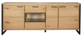 Bufet 4 Usi Si 1 Sertar Soho Oak, 203 Cm