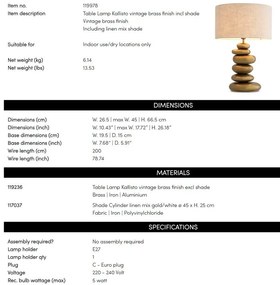 Veioza, Lampa de masa LUX Kallisto