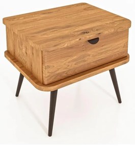 Noptieră din lemn de stejar Kula – The Beds