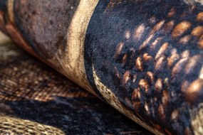 ANDRE 50090 covor lavabil Cafea bucatarie, anti-alunecare - maro