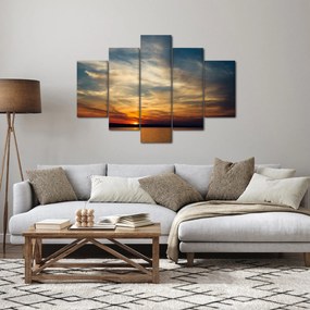 Tablou cu apus de soare (150x105 cm)