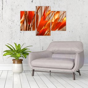 Tablou - Frunze înflorite (90x60 cm)