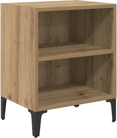 vidaXL Dulap de noapte Stejar Artizanal 40 x 30 x 50 cm Lemn compozit