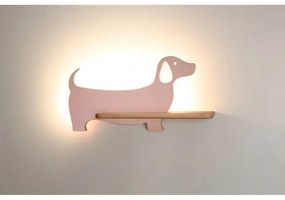 Corp de iluminat pentru copii roz Dog – Candellux Lighting