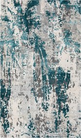 Covor Modern Living , Dormitor Dreptunghiular Antic 5575A Turcoaz (Alege dimensiunea: 80 x 150)