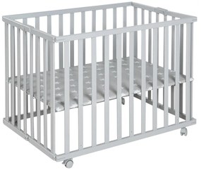 Țarc pentru copii gri 100x75 cm – Roba