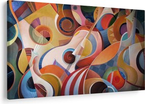 Tablou - Abstract muzical (90x60 cm)