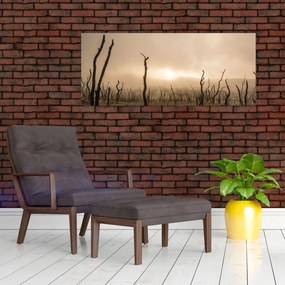 Tablou - Copaci goi (120x50 cm)
