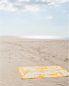 Pătură galbenă 165x200 cm Lino – noo.ma