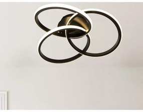 Plafonieră LED dimabilă LED/70W/230V 3000-6500K negru + telecomandă