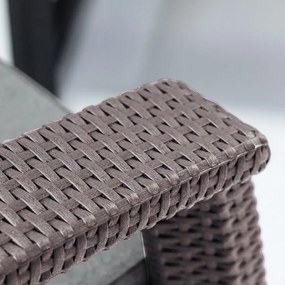 Set de mobilier de grădină Corfu relax duo, set cappuccino