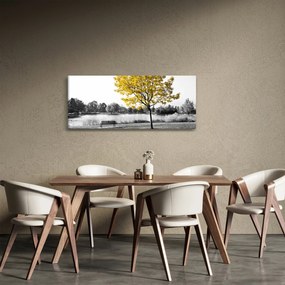 Tablou - relaxare în parc (120x50 cm)