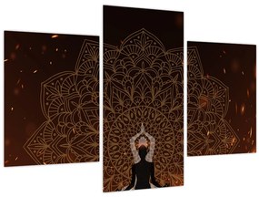 Tablou - Meditații (90x60 cm)