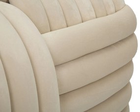 Mauro Ferrettibancă Softy Crem, Dimensiuni: 90X45X45 cm. | Aosom Romania