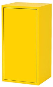 Boxie 1 ușă dulap de perete 80x40x37 cm galben