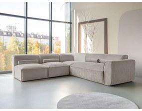 Colțar bej (cu colț pe partea stângă ) Flex Felix – Miuform