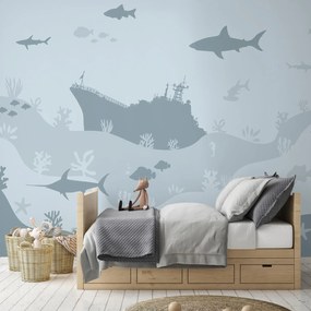 Fototapet - Sea World, albastru (147x102 cm)