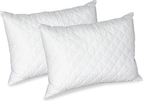 Set Blanche, 2 perne microfibra 50x70 cm si pilota matlasata 350g/mp, 180x200 cm