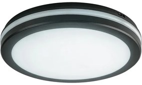 Rabalux 77035 - Plafonieră LED pentru baie INDRE, 28W, 230V, IP54, negru