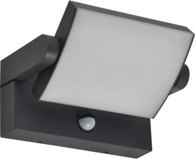 Aplică LED de exterior cu senzor Brilagi ANKLE LED/18W/230V 3000K IP65