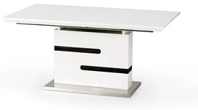Masa extensibila metal + MDF Monaco - L 160-220 x l 90 x h 76 cm