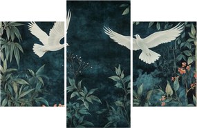 Tablou - Două porumbei (90x60 cm)
