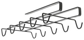 Suport suspendat pentru căni Metaltex My Mug Lava, negru