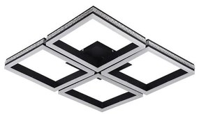 Lustră LED aplicată dimabilă, 215W, 230V, 3000-6500K + telecomandă