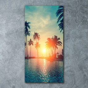 Imagine de sticlă Plaja tropicala