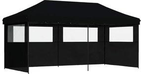 vidaXL Cort pentru Petreceri Negru 292 x 580 x 315 cm Material Oxford