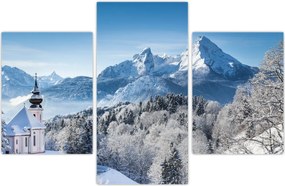 Tablou - O privire asupra peisajului de iarnă (90x60 cm)