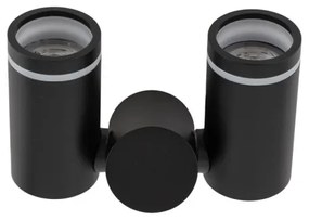 Spot JET SET 2xGU10/10W/230V negru